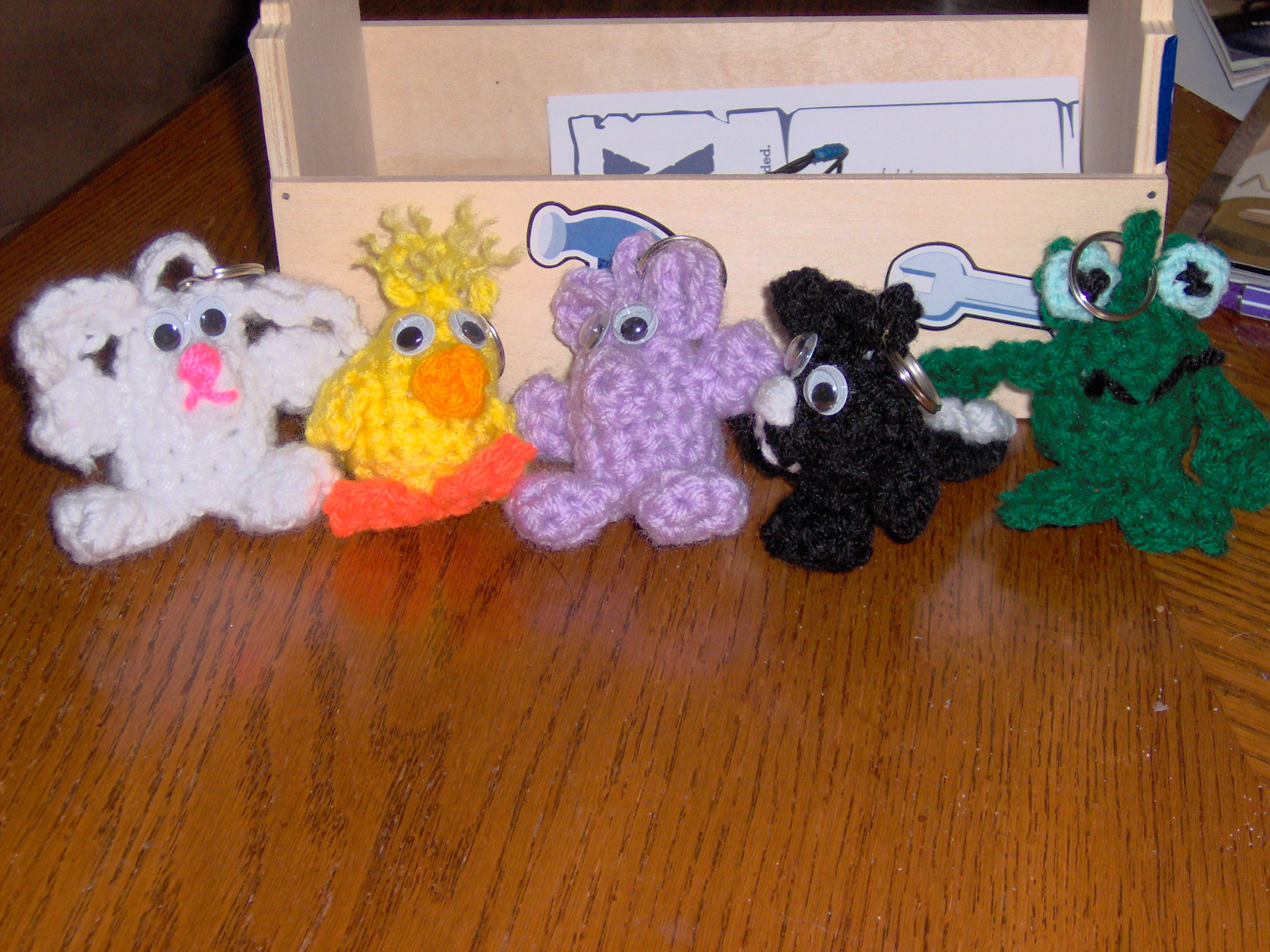 keychain critters