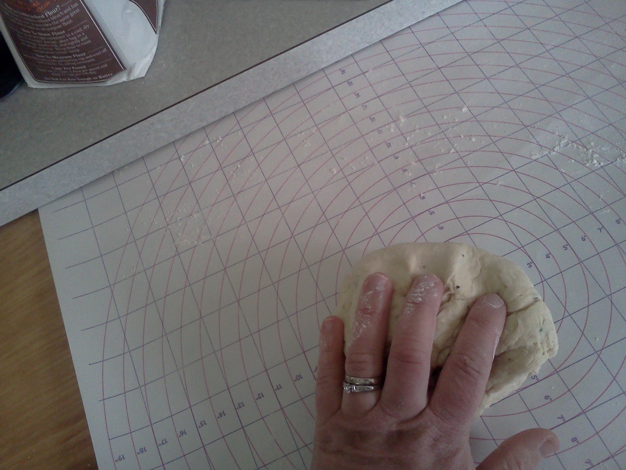 knead the cracker dough.jpg