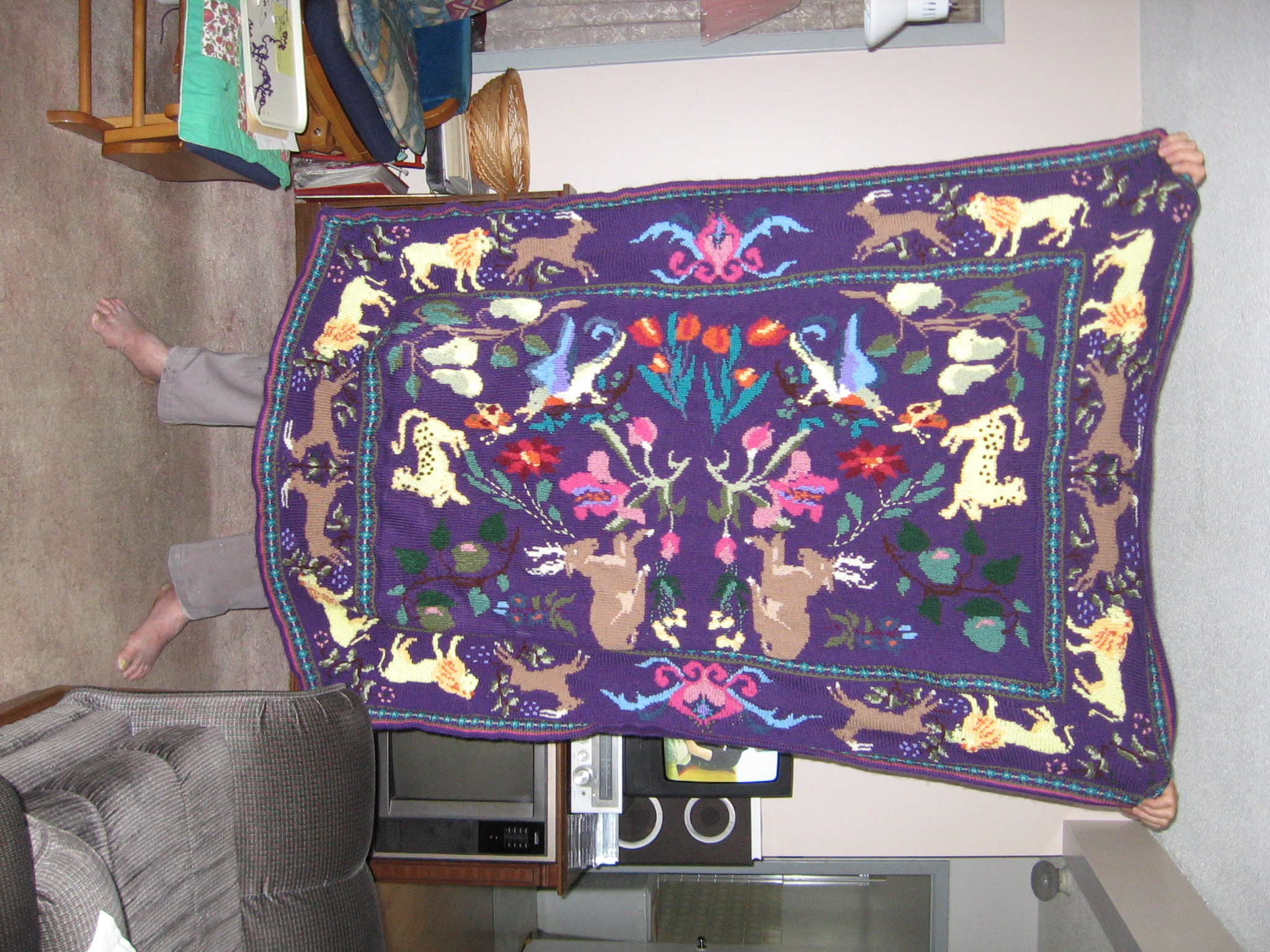 knitted elegant Tapestry Afghan 00003.jpg