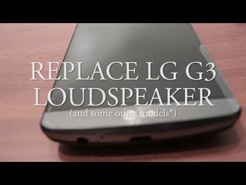 lg g3 speaker replacement