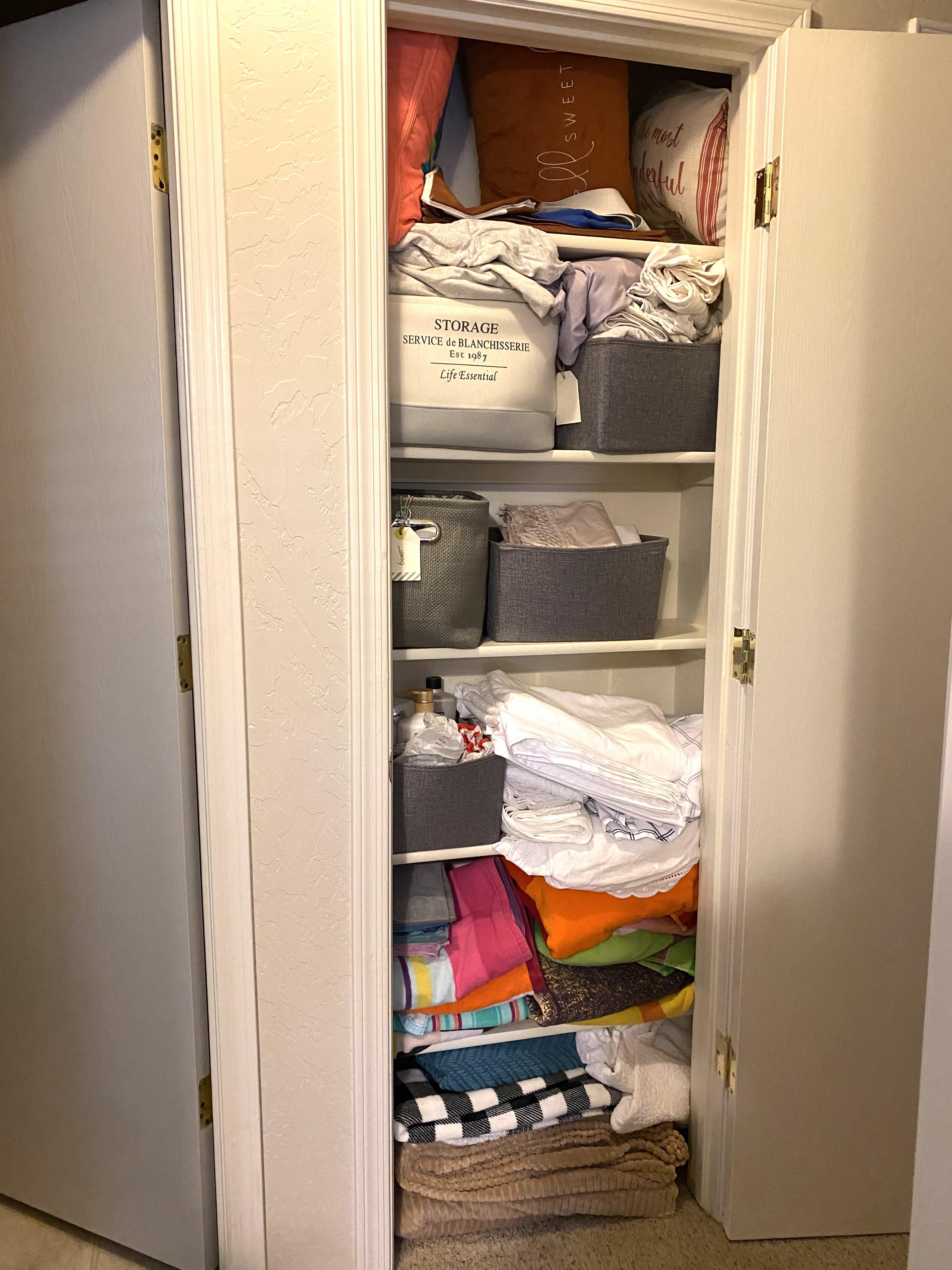 linen closet organization with Cricut2.jpg