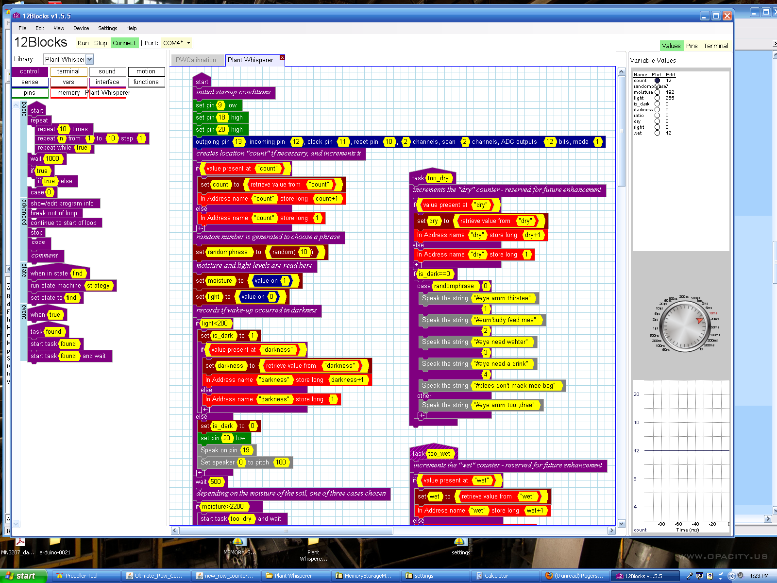 load program.bmp