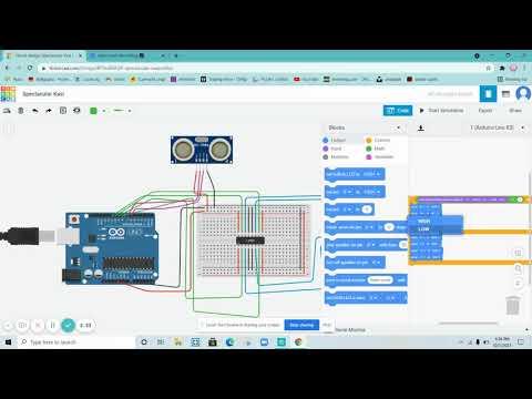 made simple robot in tinkercad