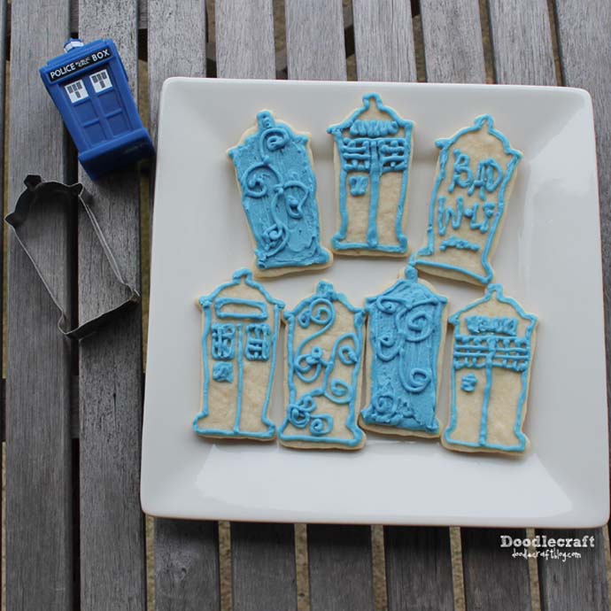 make your own diy tardis doctor who cookie cutter sci-fi geekery sugar cookies (7).JPG