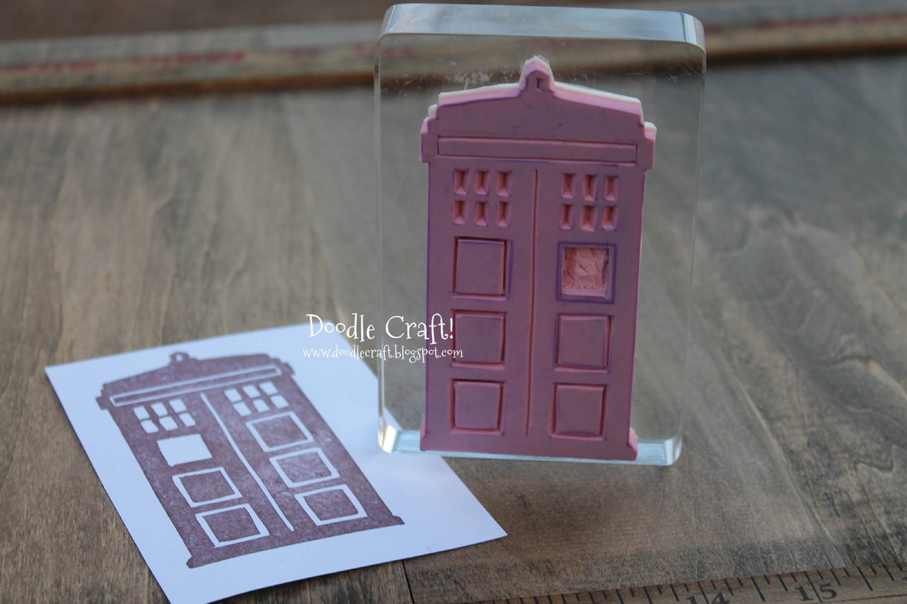 make your own rubber stamp doctor who tardis.jpg