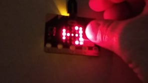 micro:bit directions indicator button mode