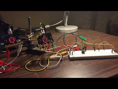 microBit Room Occupancy Counter with remote Command Centre