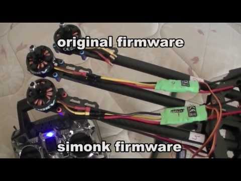 multistar 30a ESC original vs simonk firmware