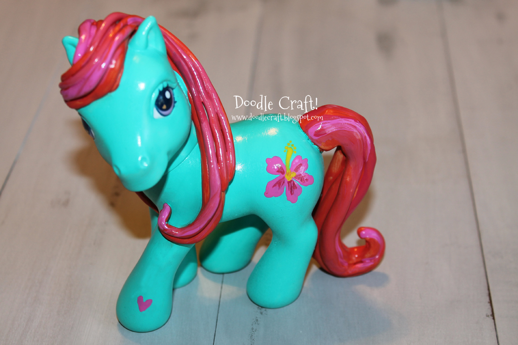 my little pony custom tropical mist mlp handmade painted customized craft for kids.jpg