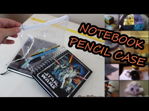 notebook pencil case