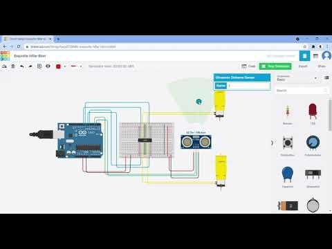 obstacle avoiding robot simple circuit