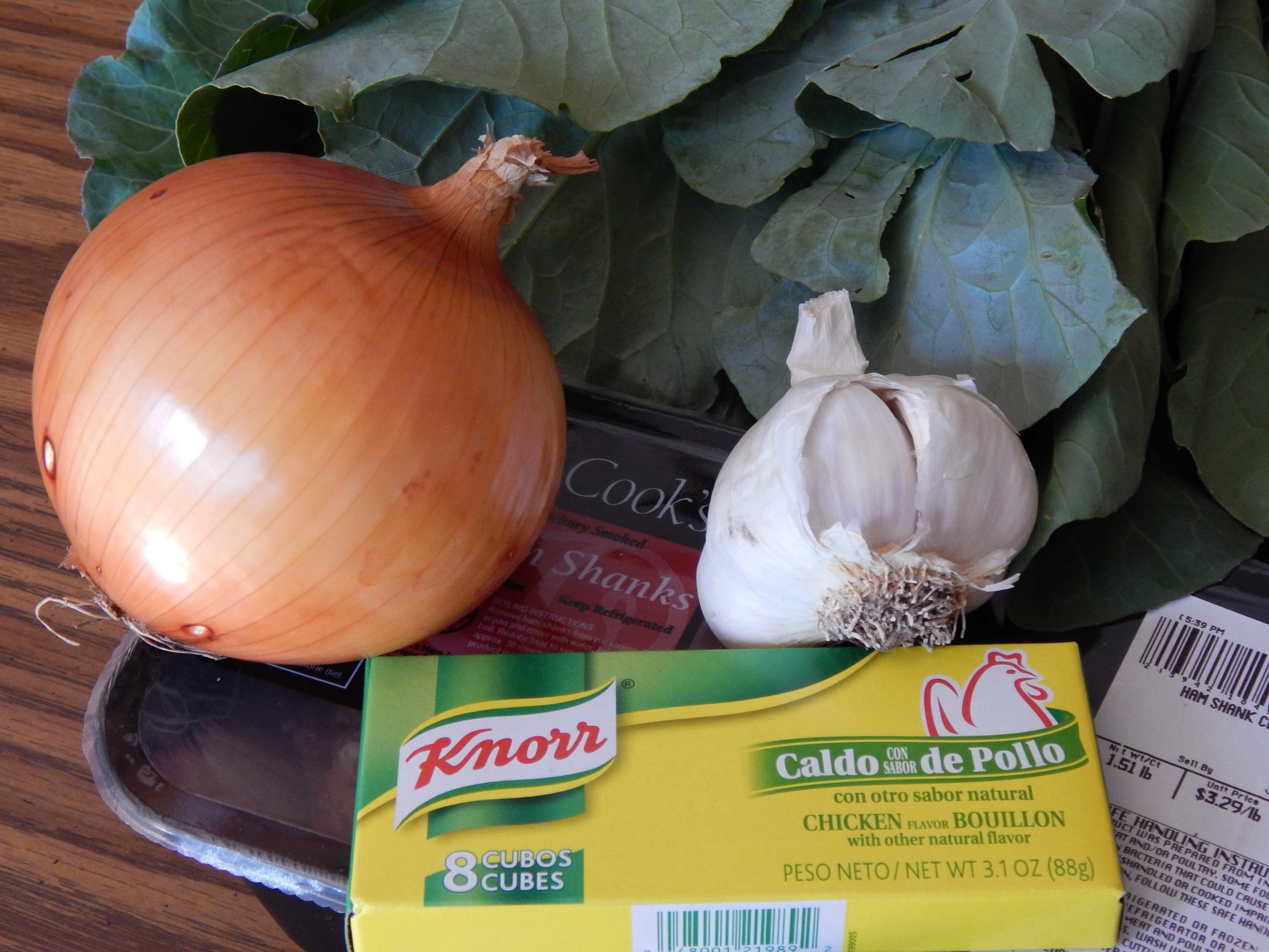 onion and garlic and chicken bullion collard greens.jpg