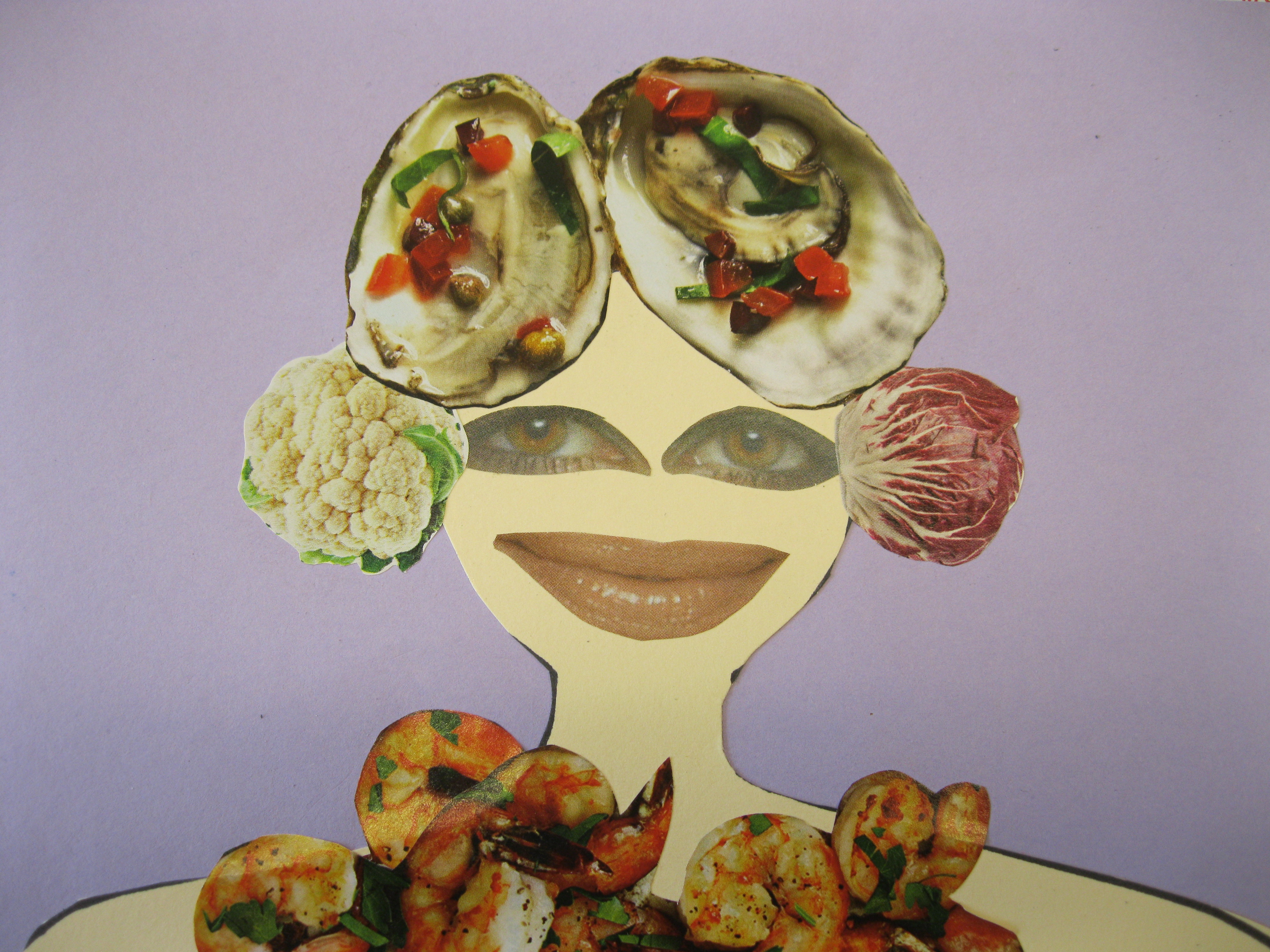 oyster hair, cauliflower &amp; radicchio earrings.JPG