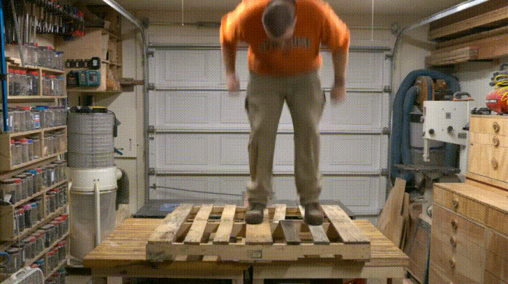 pallet wood end grain coasters 2GIF.gif