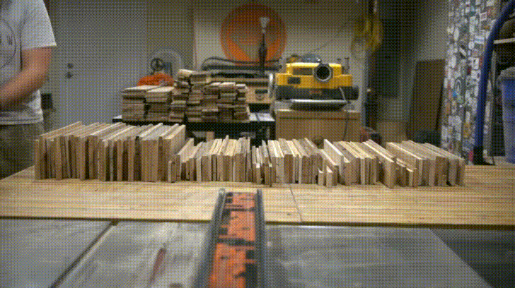 pallet wood end grain coasters 6GIF.gif