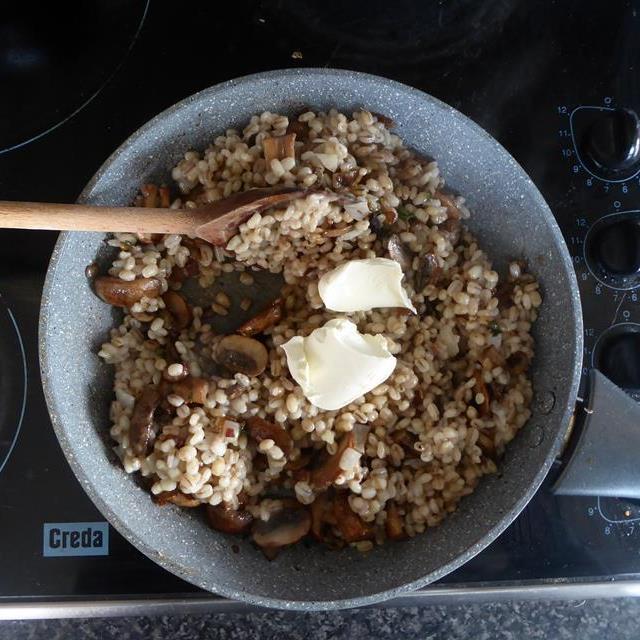 pearl barley mushrooms and mascarpone.JPG