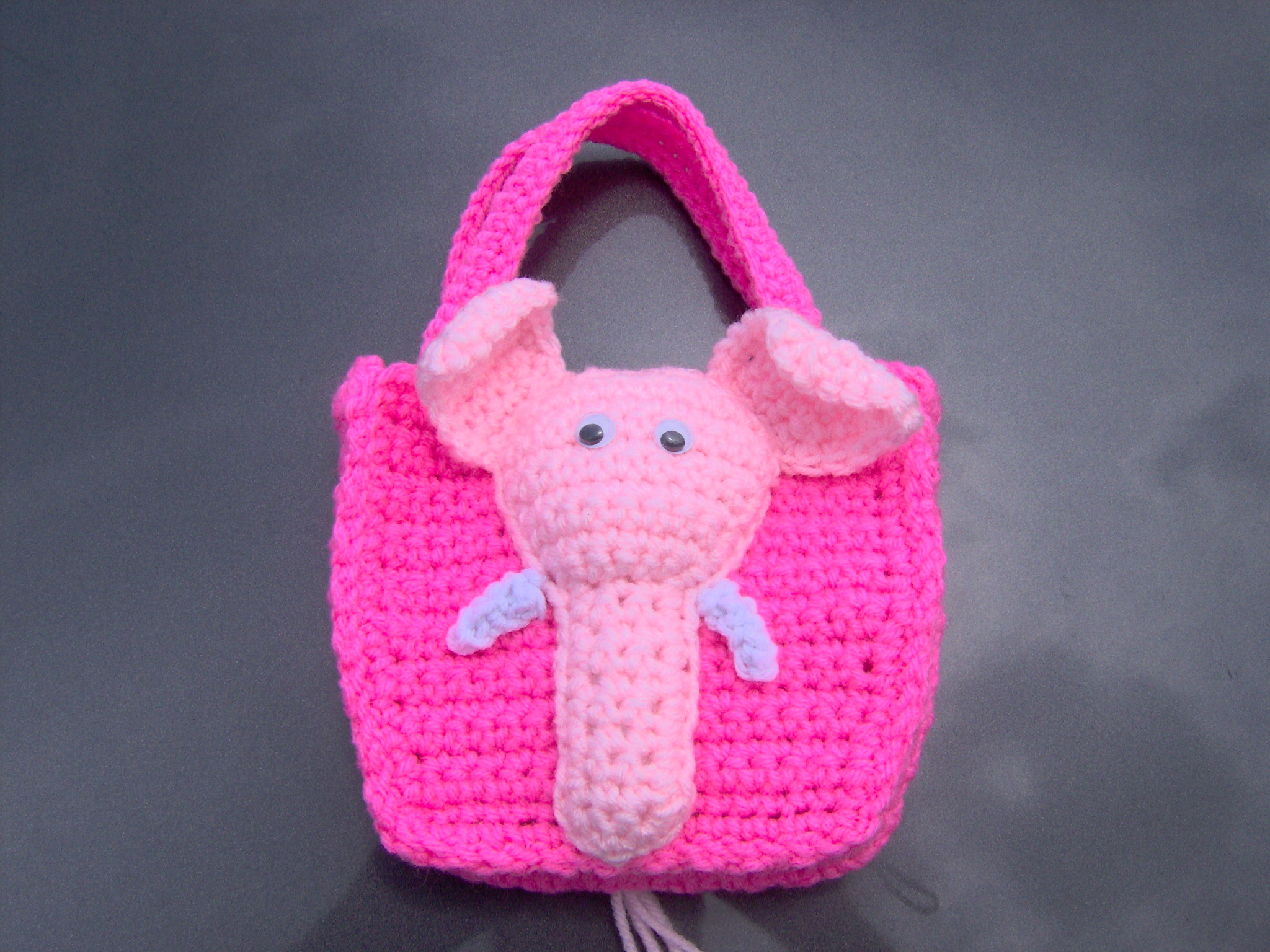 pink elephant tote