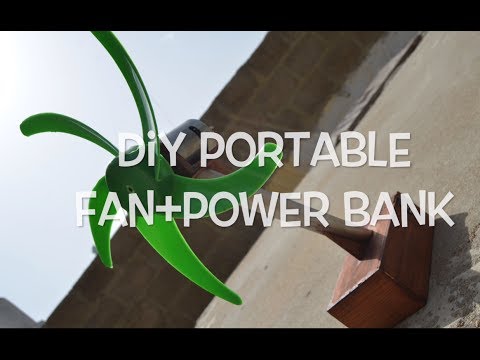 portable fan+power bank