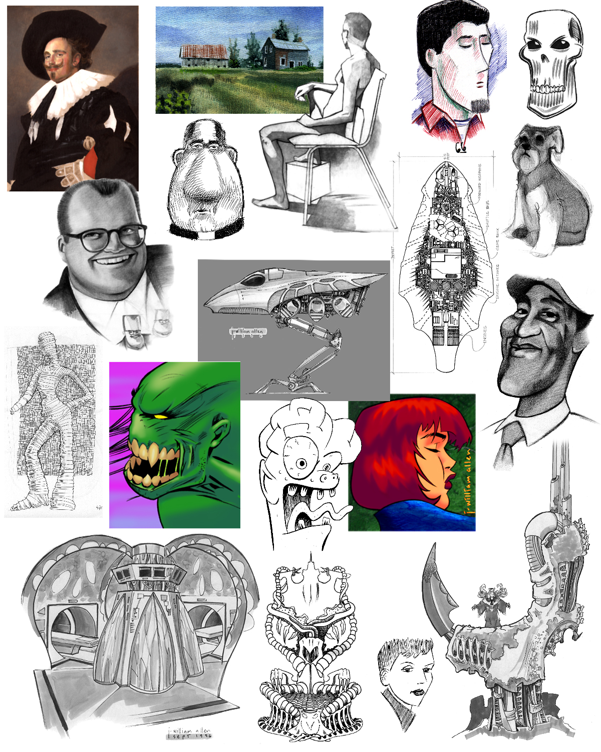 portfolio pages Various Drawings.jpg