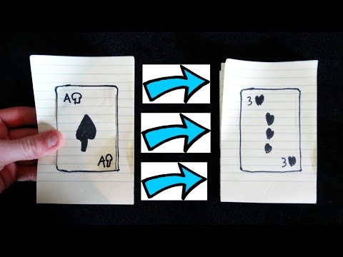 prediction magic trick revealed with a notepad and a deck of cards! prediction tricks revealed!