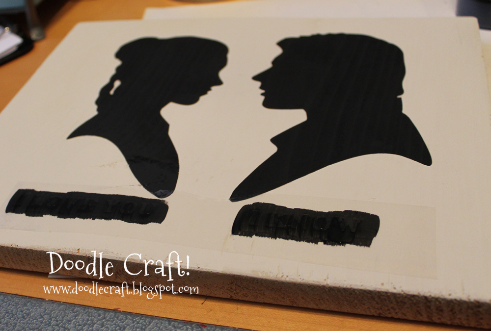 princess leia han solo star wars stencil silhouette wood sign.jpg