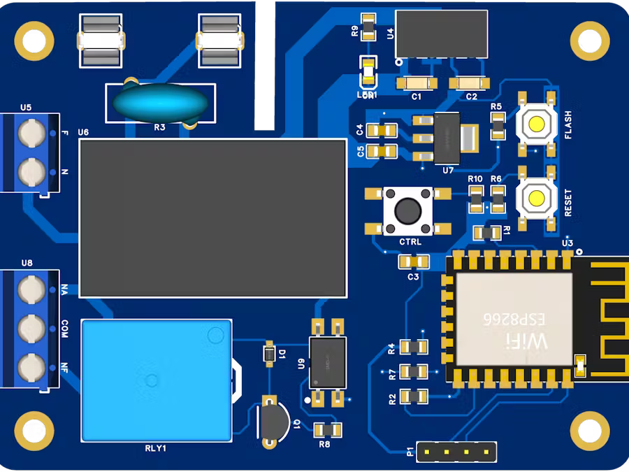 printed circuit board esp8266 home relay.png