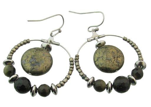 pyriteobsidianstainlesssteelhoopearrings2.JPG