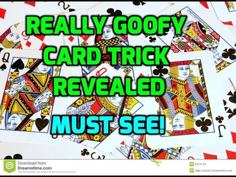 really goofy magic trick with a deck of cards! [MUST SEE]