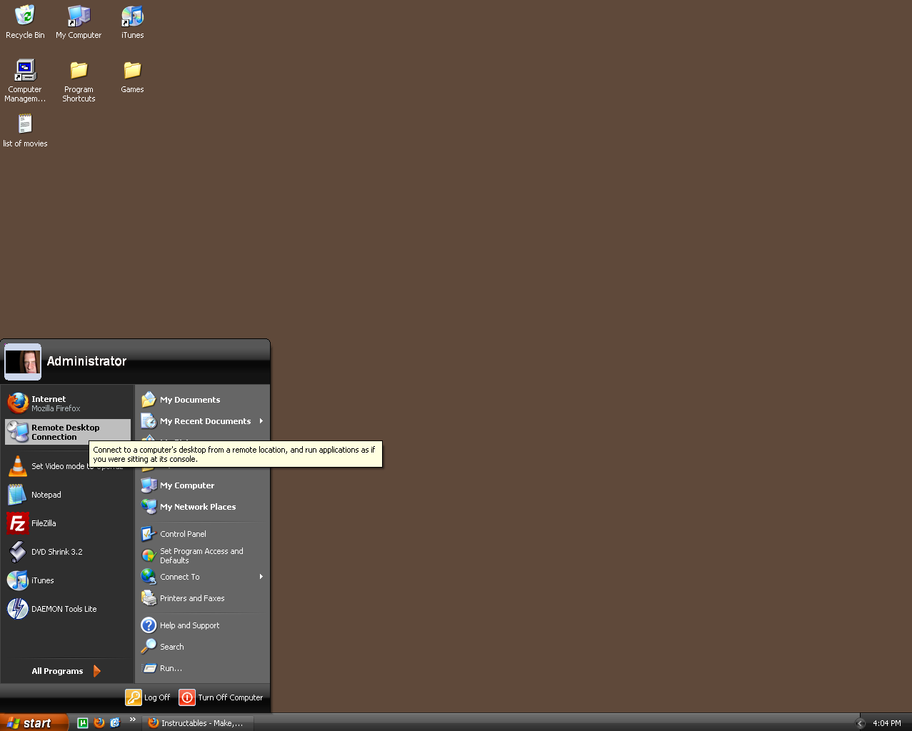 remote desktop shot.bmp