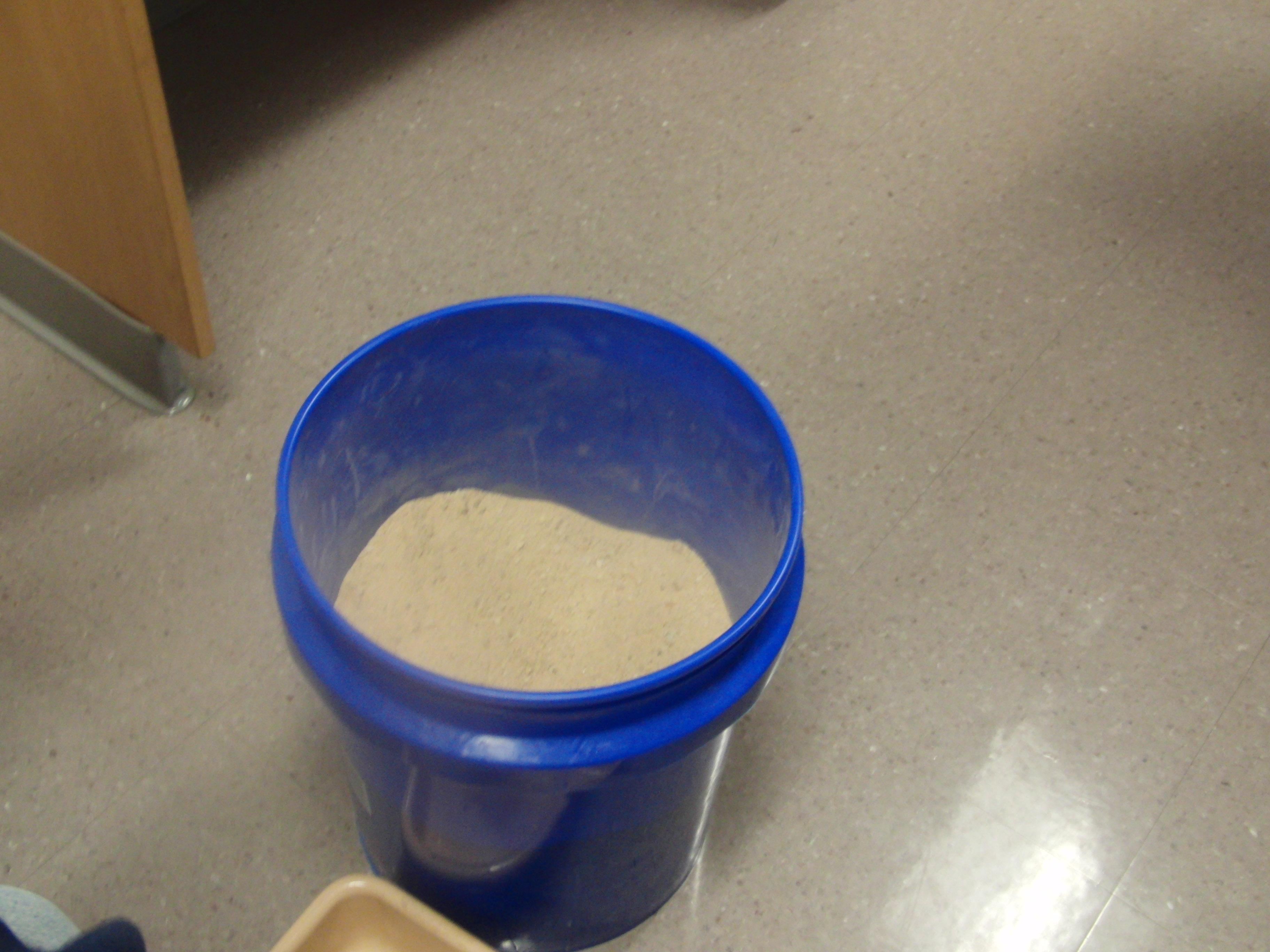 sand bucket in classroom.JPG