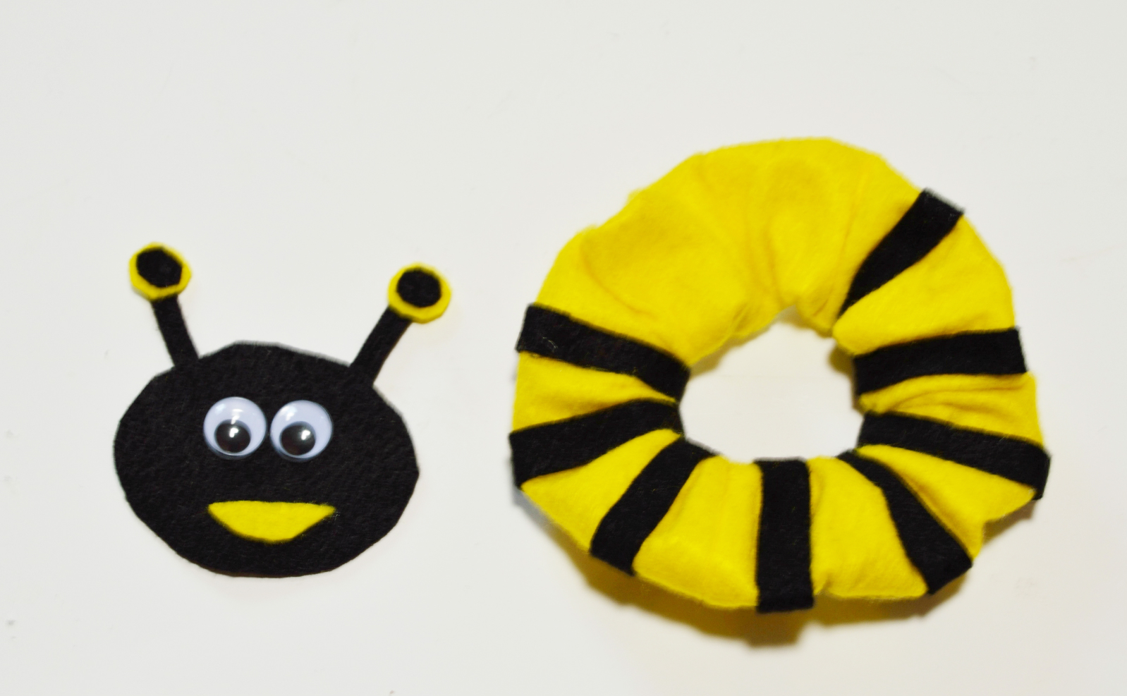 scrunchy and bumble bee head.jpg