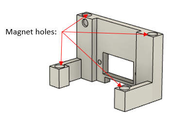 servo bracket magnet holes.PNG