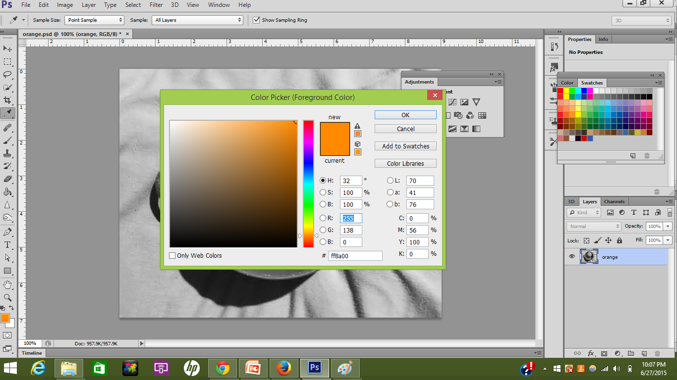 set the foreground color to....png