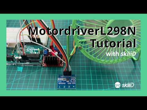 skiiiD - Easiest way to code Motordriver L298N on Arduino.