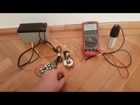 small Ac generator - dc motor project 2017