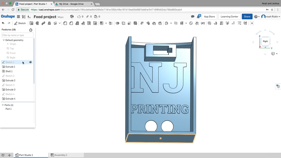 teaMaker CAD Step 1