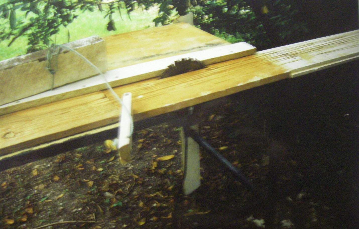 temporary homemade saw table and jig.jpg