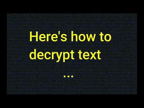 text encryption software (how to use)