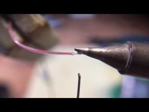 tinning a Type T thermocouple