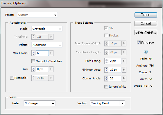 tracing options dialogue box.PNG