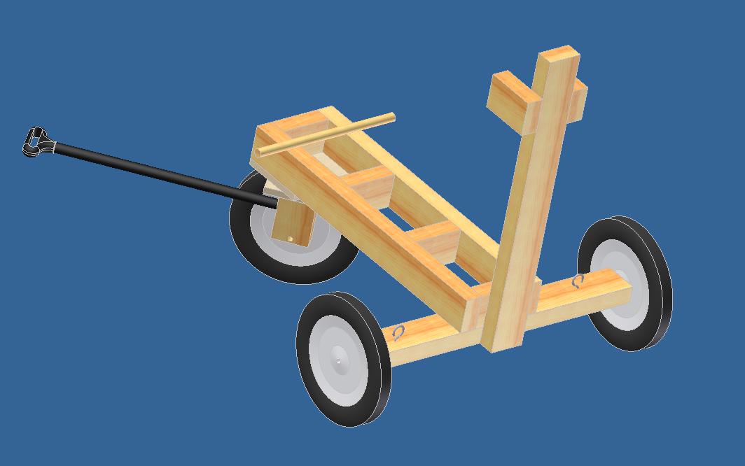 trailer cart with handle.JPG