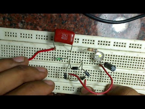 transformerless LED driver circuit