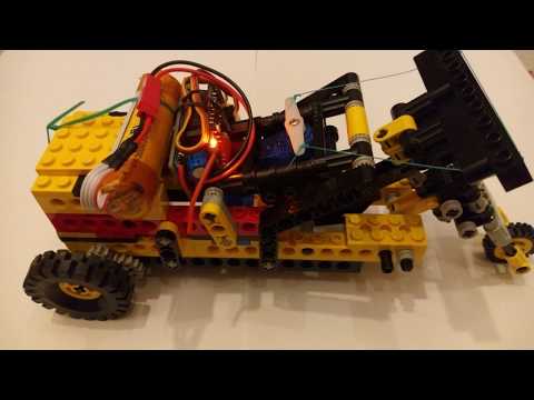 uChip - LEGO motorized RC toy bike
