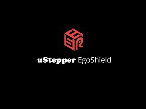 uStepper: EgoShield with uStepper Linear Actuator