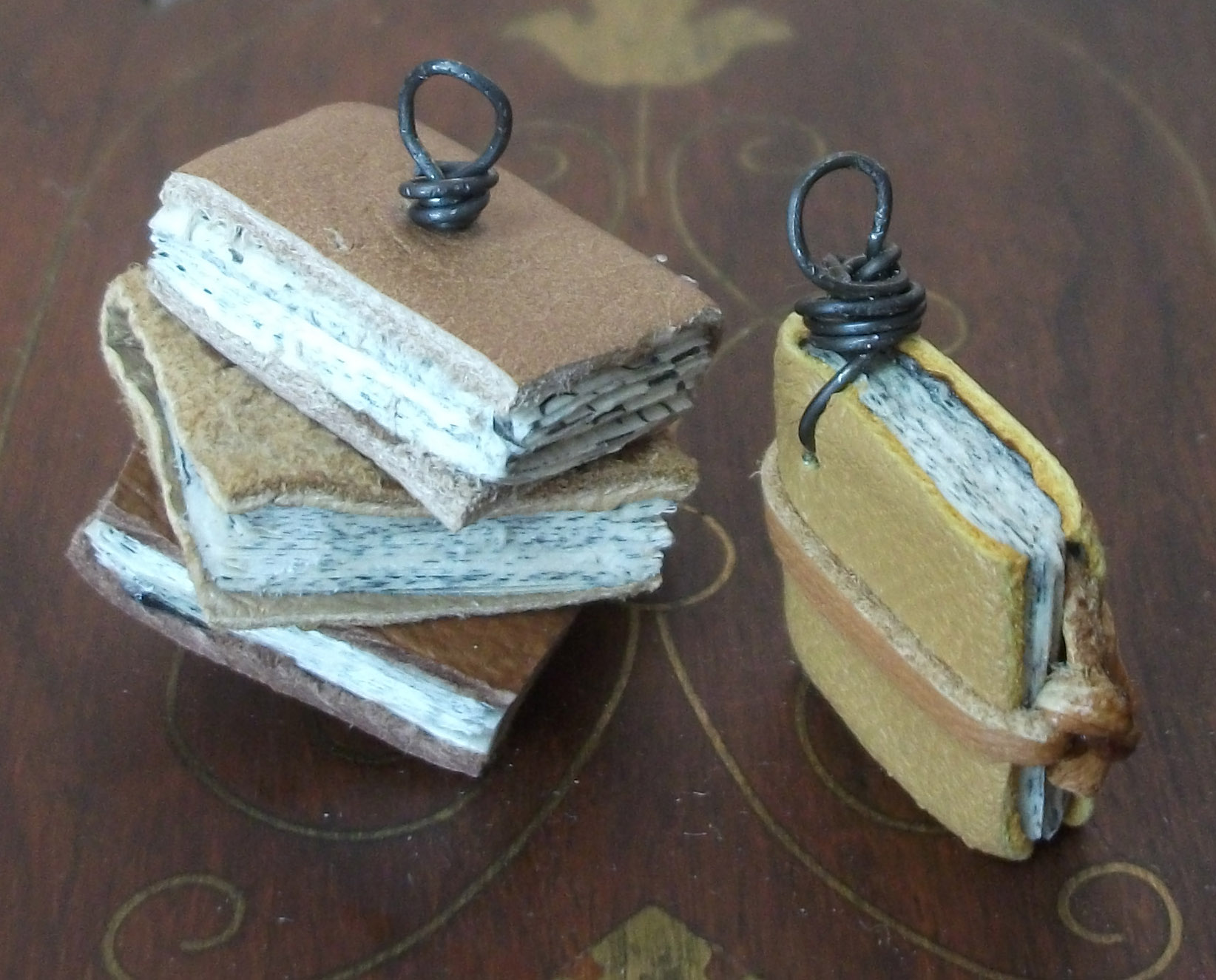 upcycled diy mini book pendants by Confessions of a Refashionista (54).JPG