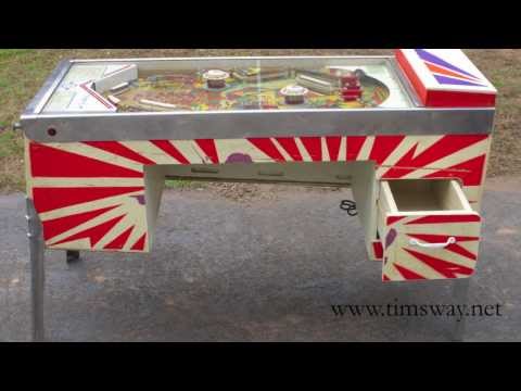 upcycled pinball machine desk - tim sway perspectives