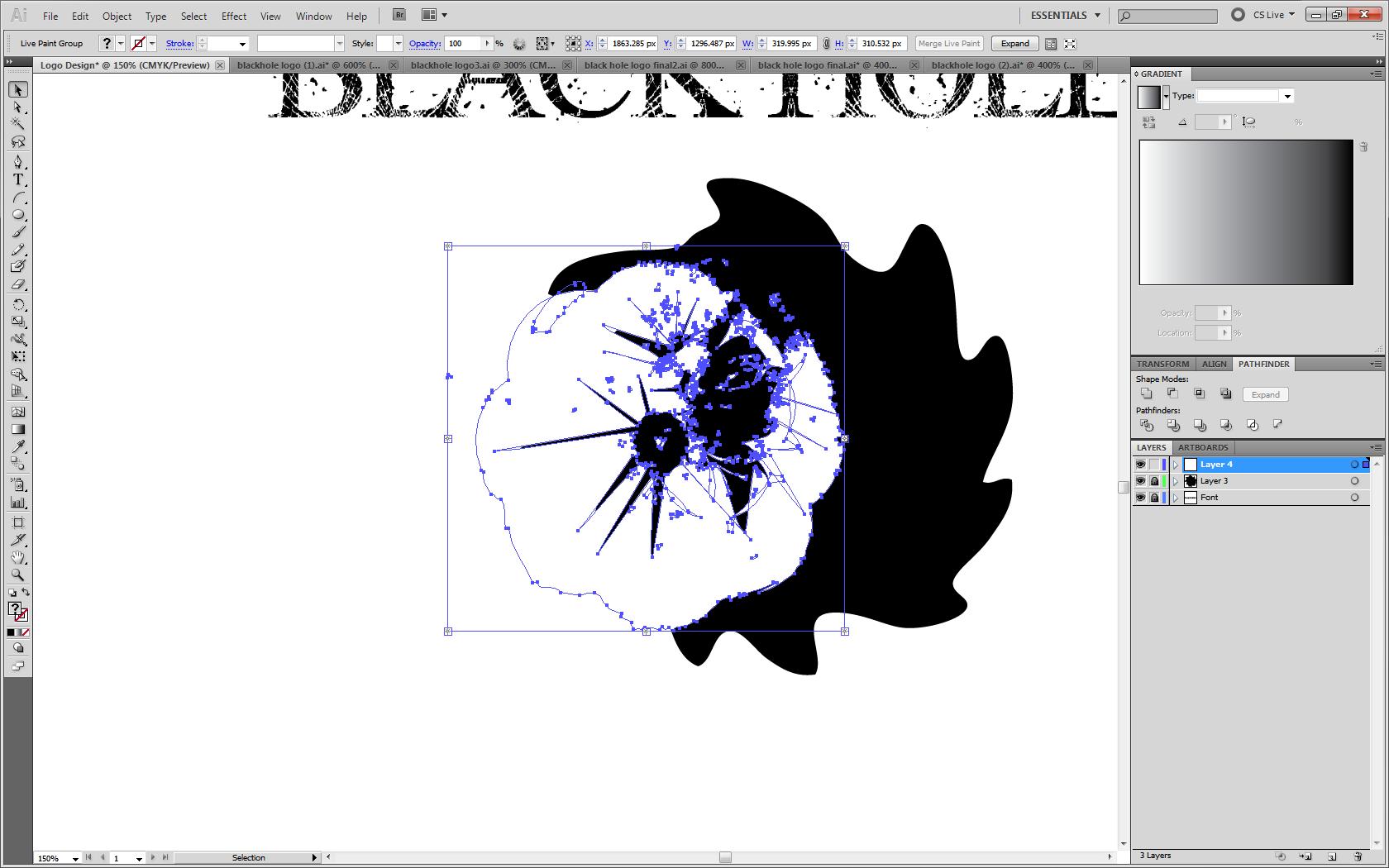 use selection tool and than change color to white. make sure this layer is on top.jpg