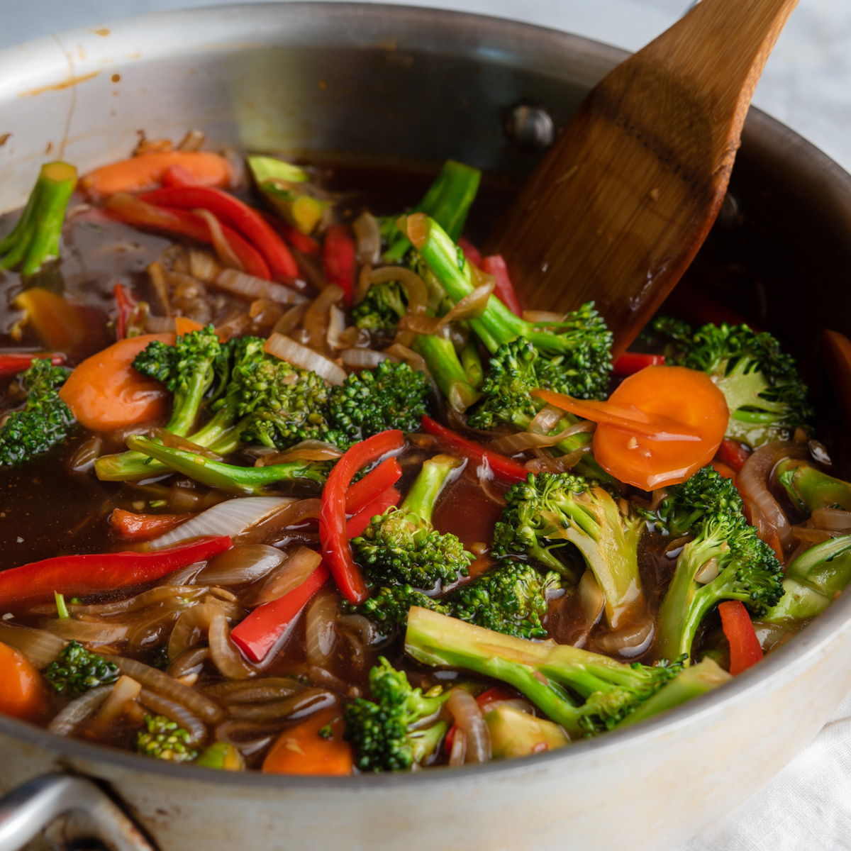 vegan teriyaki stir fried vegtables.JPG