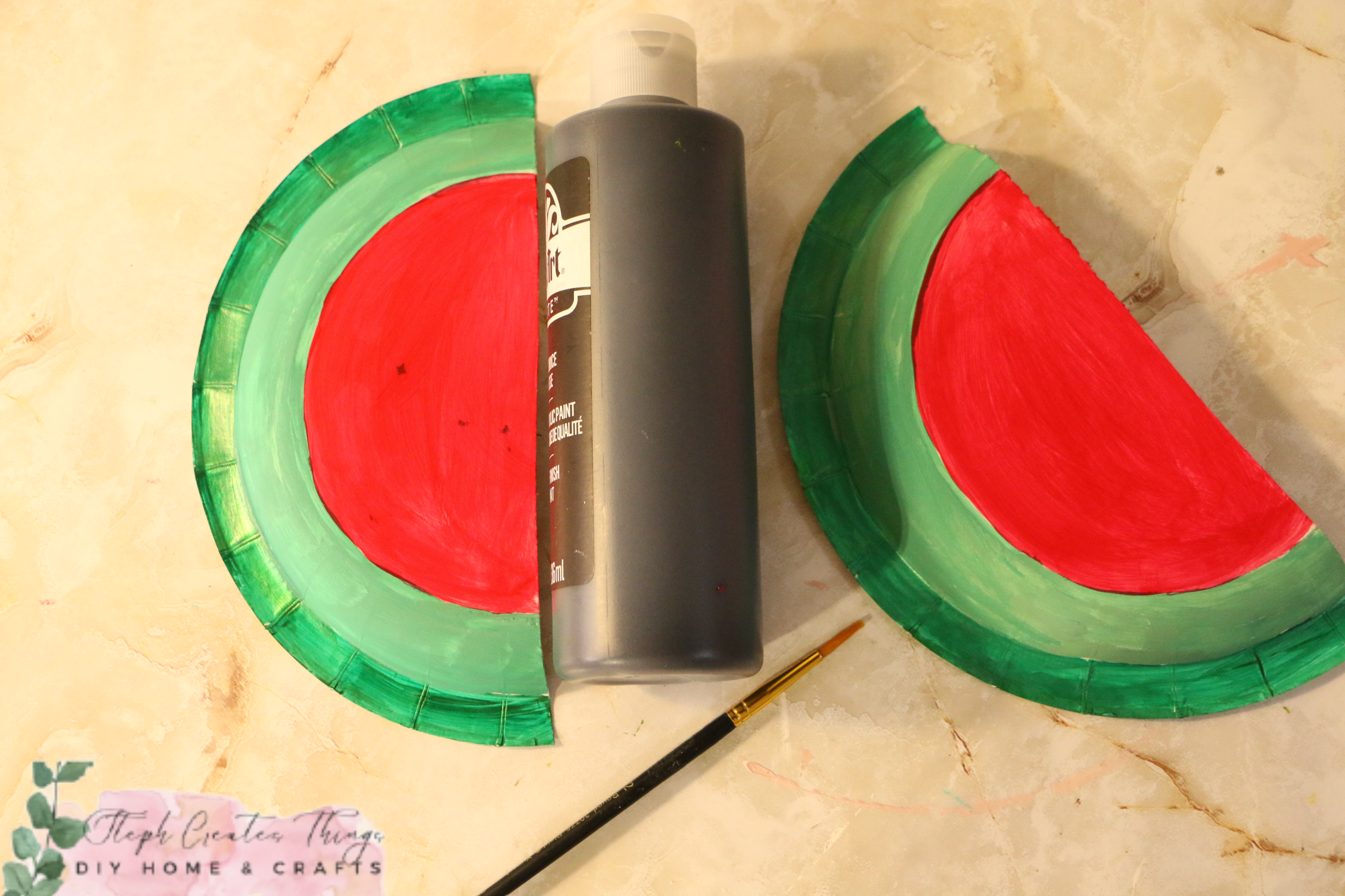 watermelon design paper plate and paint.png