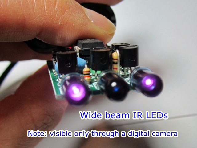 wide beam IR LEDs test of TV-B-Gone_JeonLab.JPG